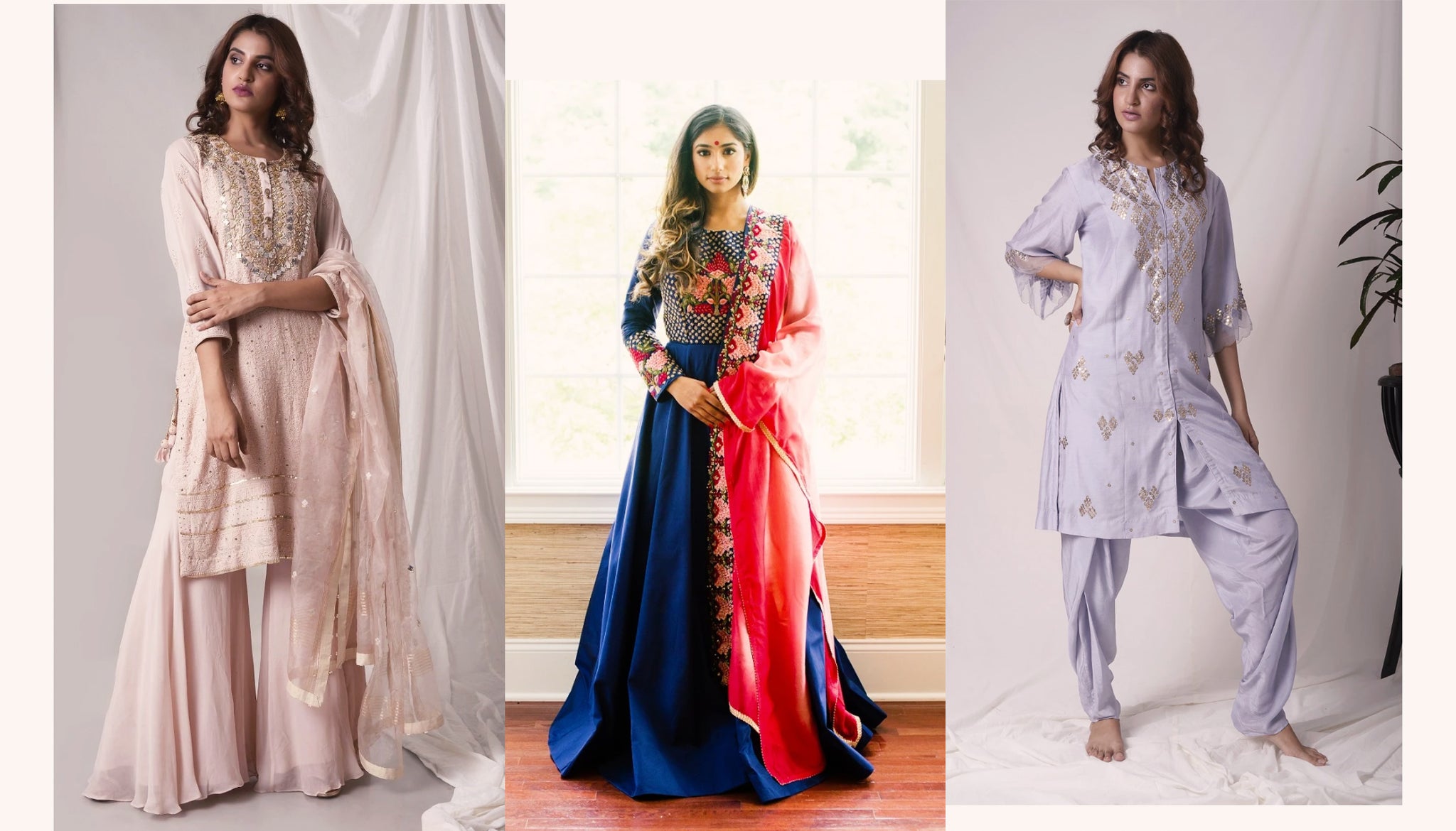 Five styles of Contemporary Salwar Kameez for 2020: The history reloaded.