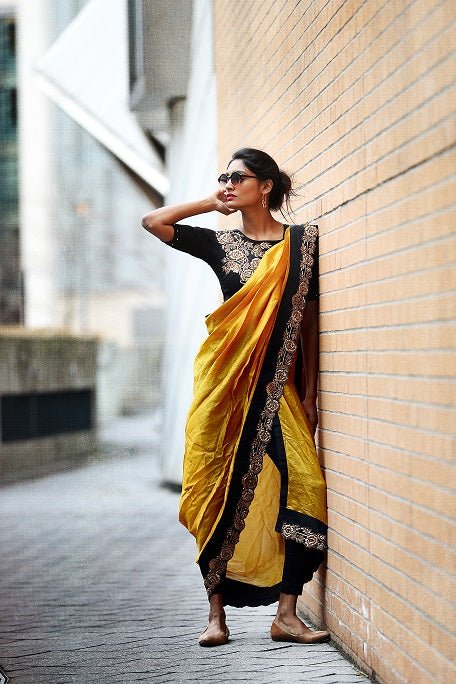 Fusion Designer Saree- A Quirky Twist to Indian Saree