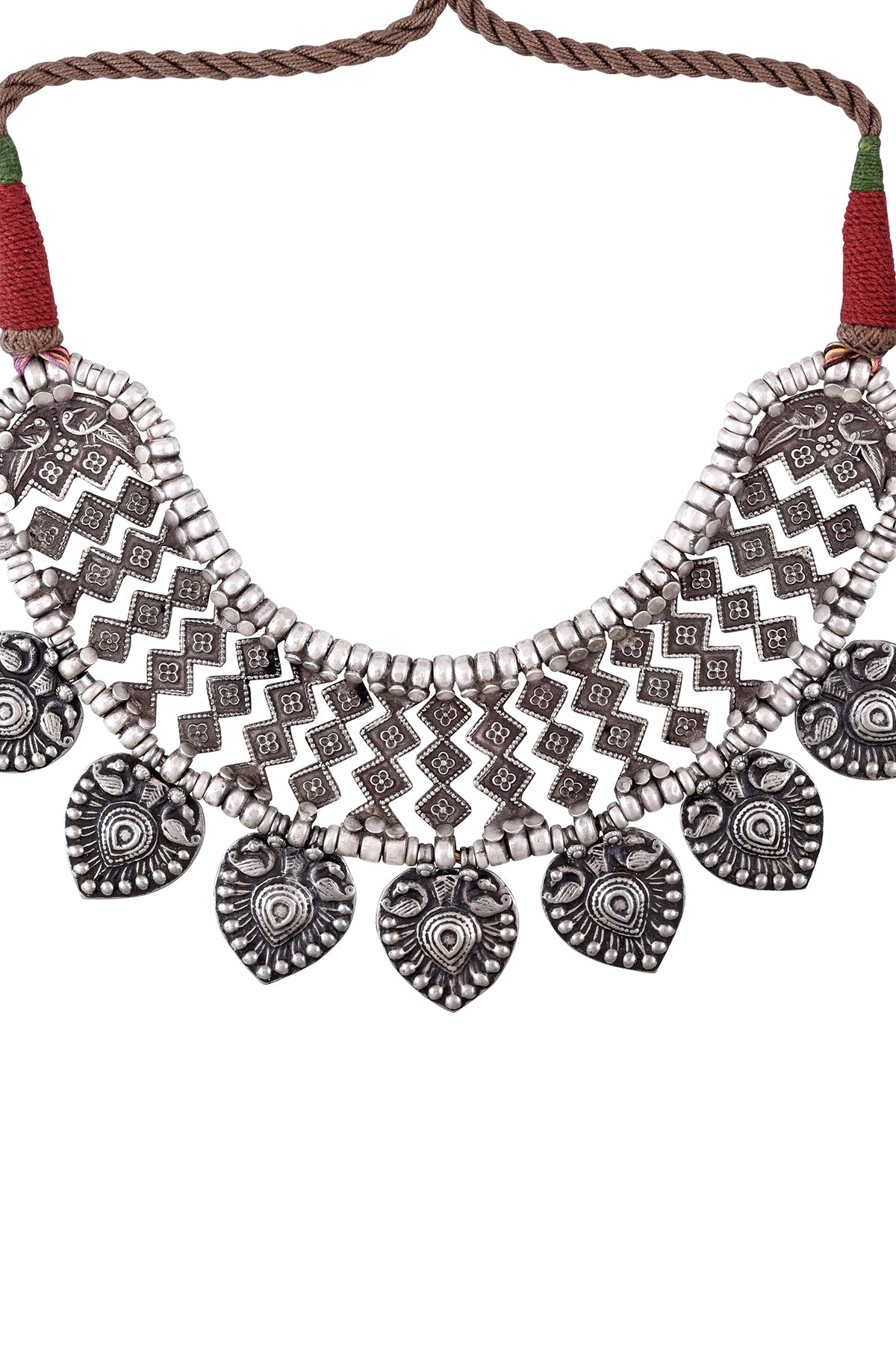 Silver Amrapali Jewellery Usa Buy Amrapali Heavy Silver Thread