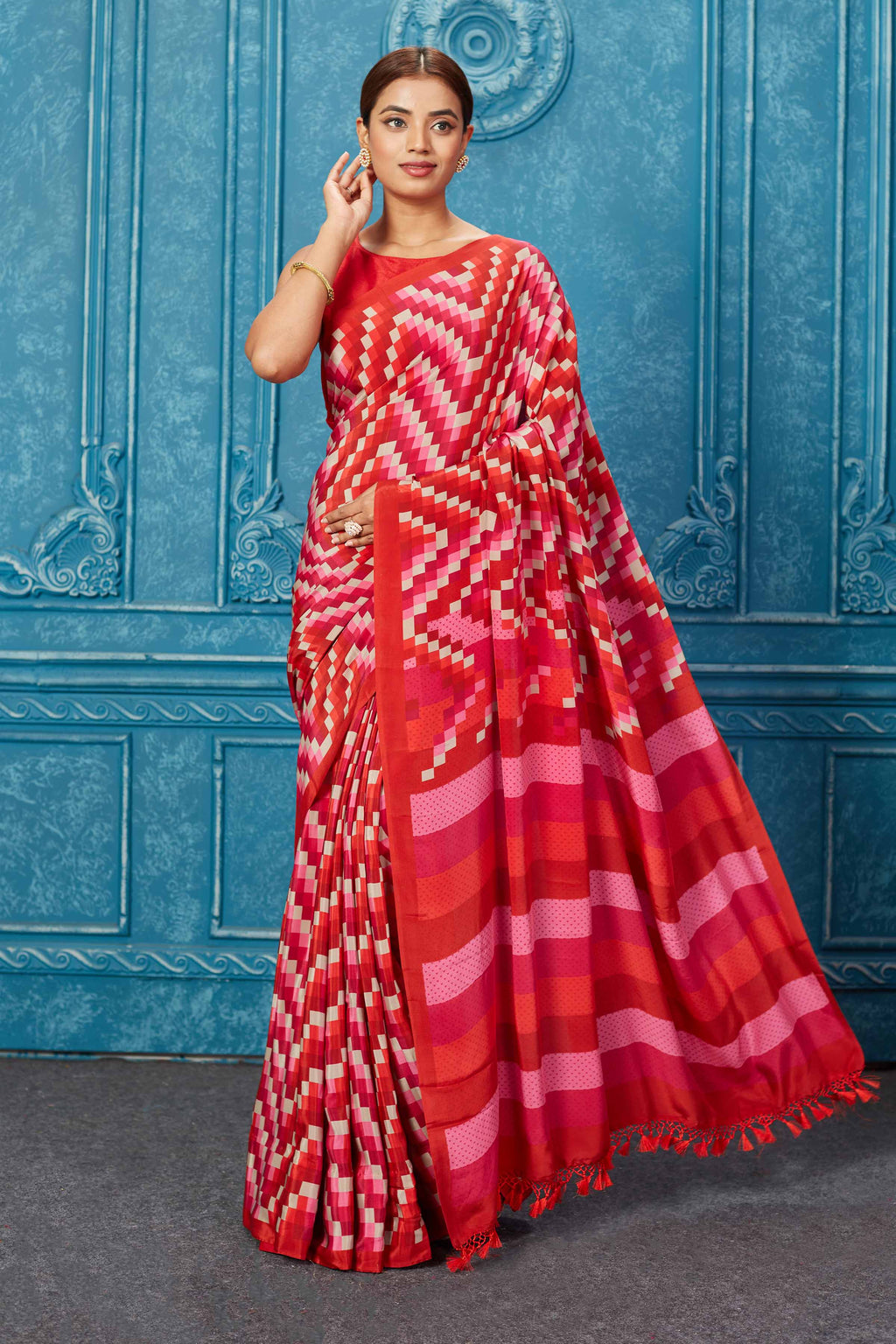 sonali creation Printed Party Wear Saree, Dry clean, With blouse piece at  Rs 1500 in Ballia