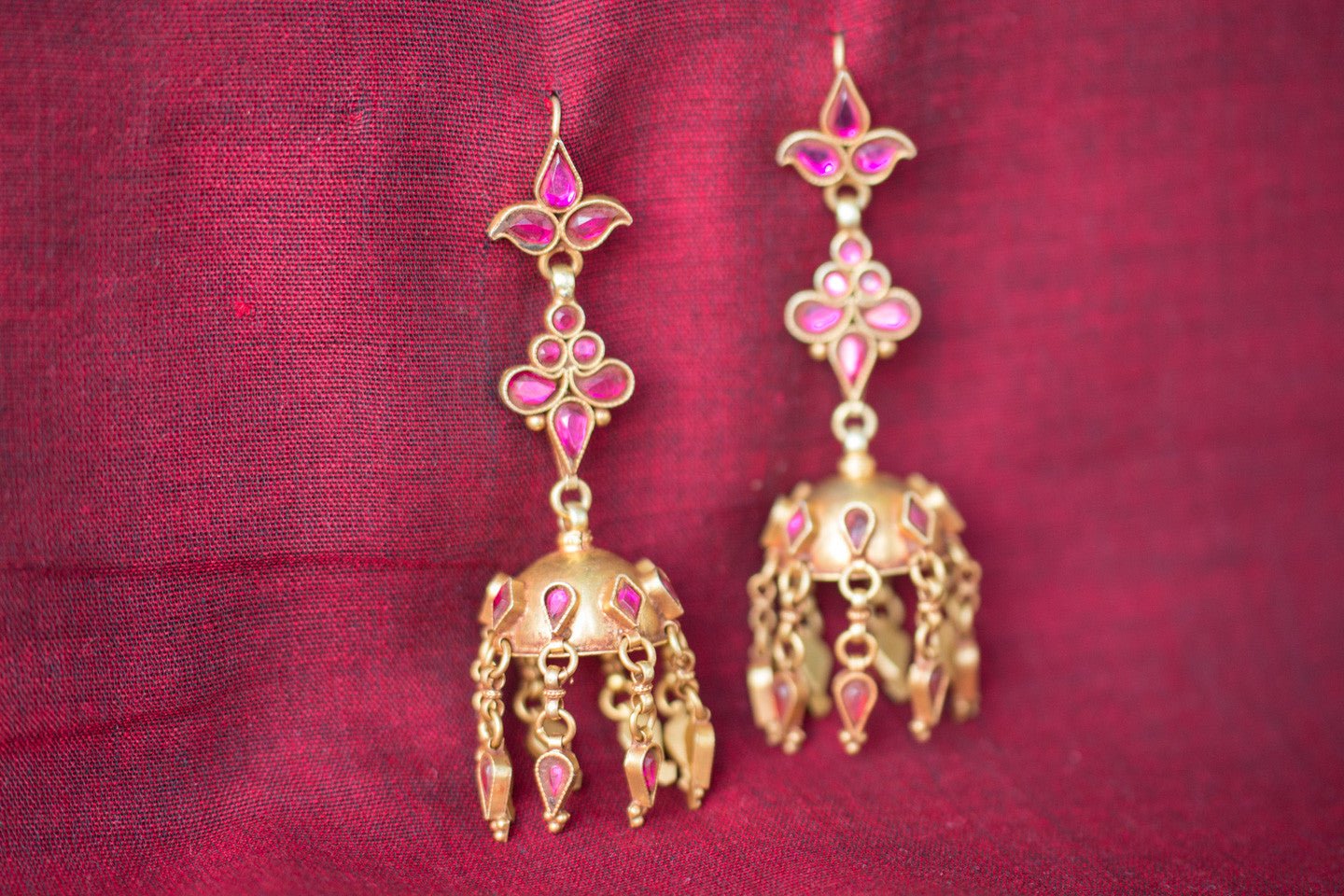 20a426-silver-glass-plated-amrapali-earrings-glass-chandelier-alternate-view