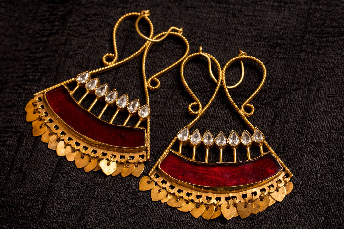 20a435-silver-gold-plated-amrapali-earrings-red-enamel-zircon