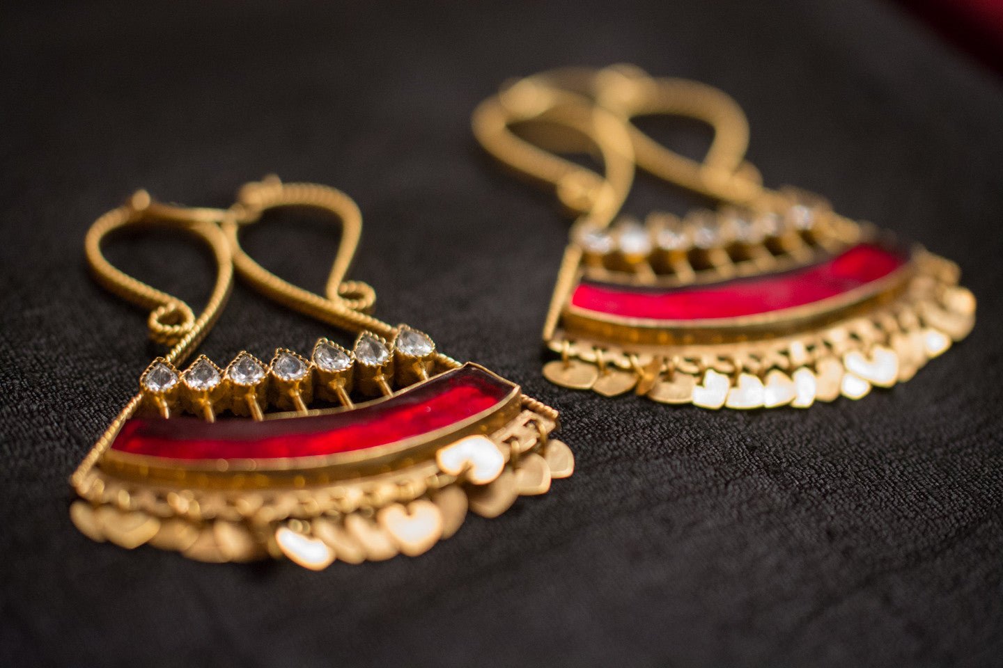 20a435-silver-gold-plated-amrapali-earrings-red-enamel-zircon-alternate-view-2