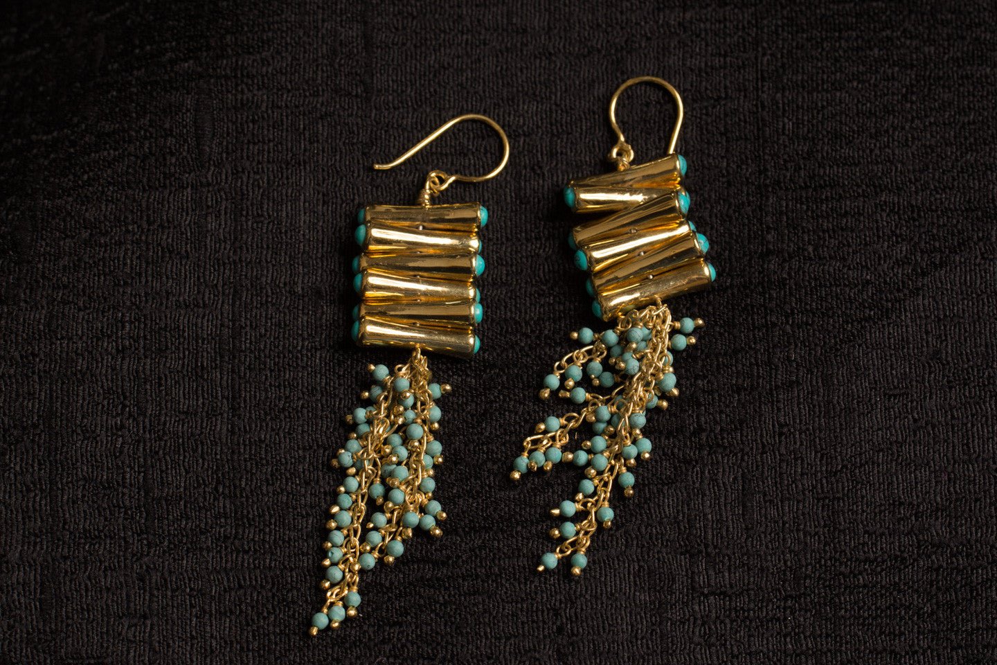 20a457-silver-gold-plated-amrapali-earrings-drop-turquoise-gold-bead