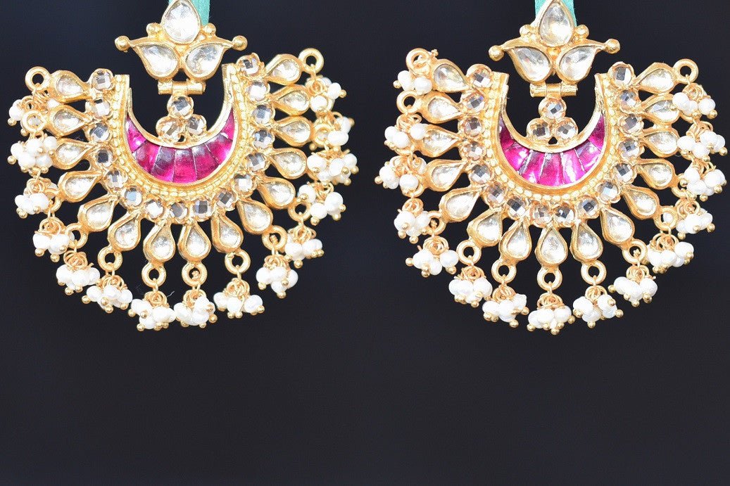 20a594-silver-gold-plated-glass-pearl-amrapali-earrings-A