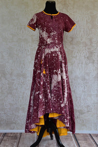 Shop this traditional Indian one piece cotton dress online or from our Pure Elegance store in USA. It is the perfect dress for any birthday party or engagement. Long Dress.