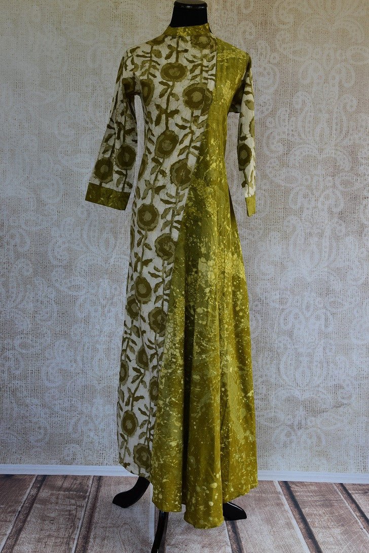 Glinting Pink Leheriya Ethnic Dress with Embroidered Belt | Handme – HANDME