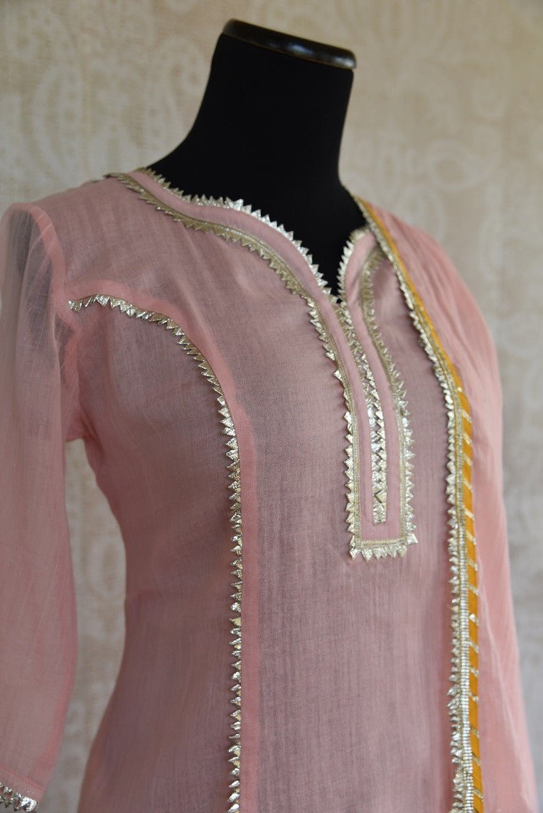 Buy the Indian traditional skirt kurta set with chunni online or from our Pure Elegance store in Edison near NJ. It is ideal for any wedding party or engagement. Pink Kurta.