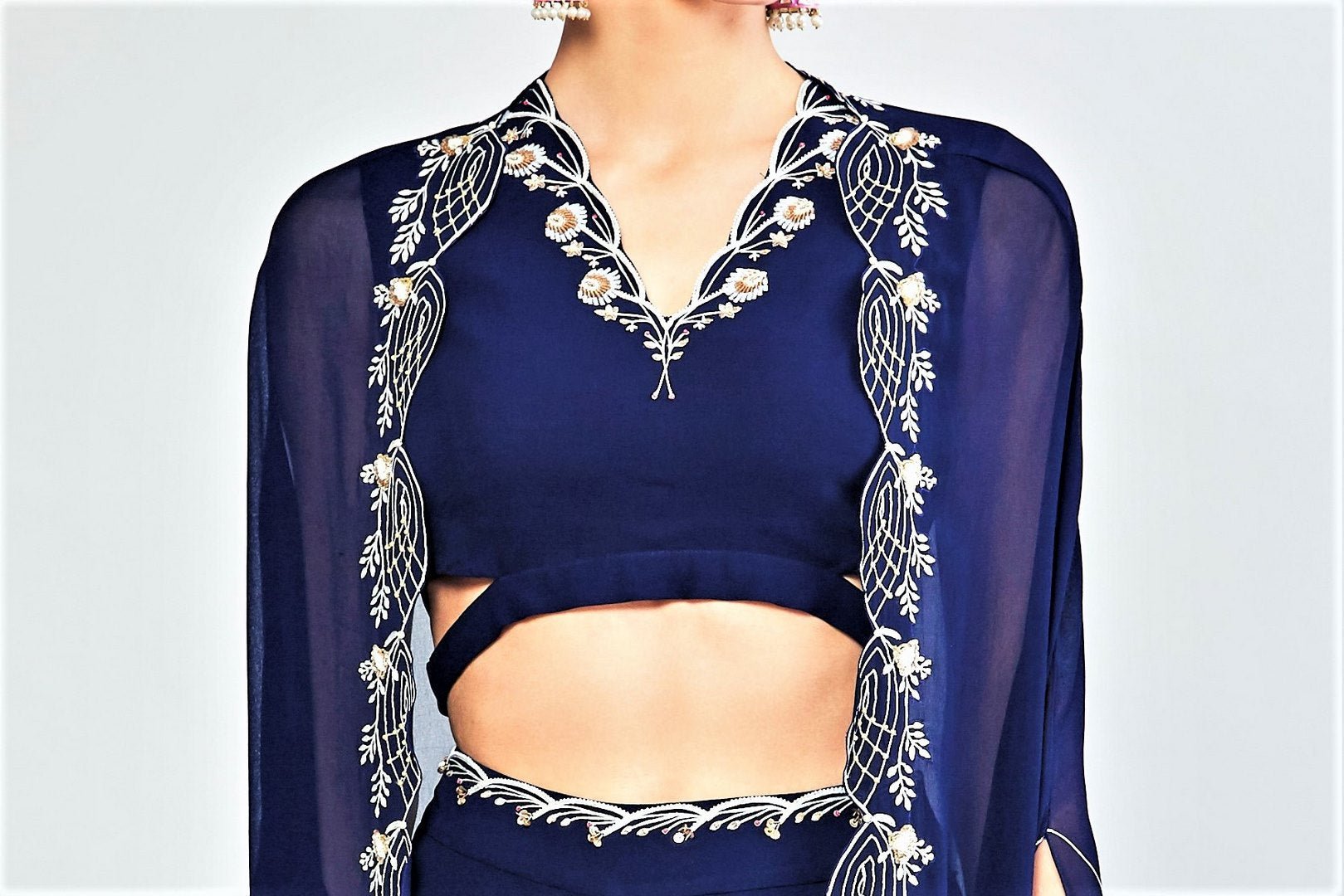 Crop Top with Shararas – Spend Worth Clothing | All Rights Reserved.
