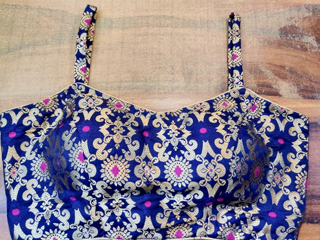 Raw Silk Bag With Zari Embroidery Online in India