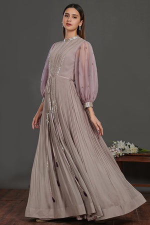 Buy Ranas Sky Blue Designer Gown Online | Suits & Gowns | Ranas