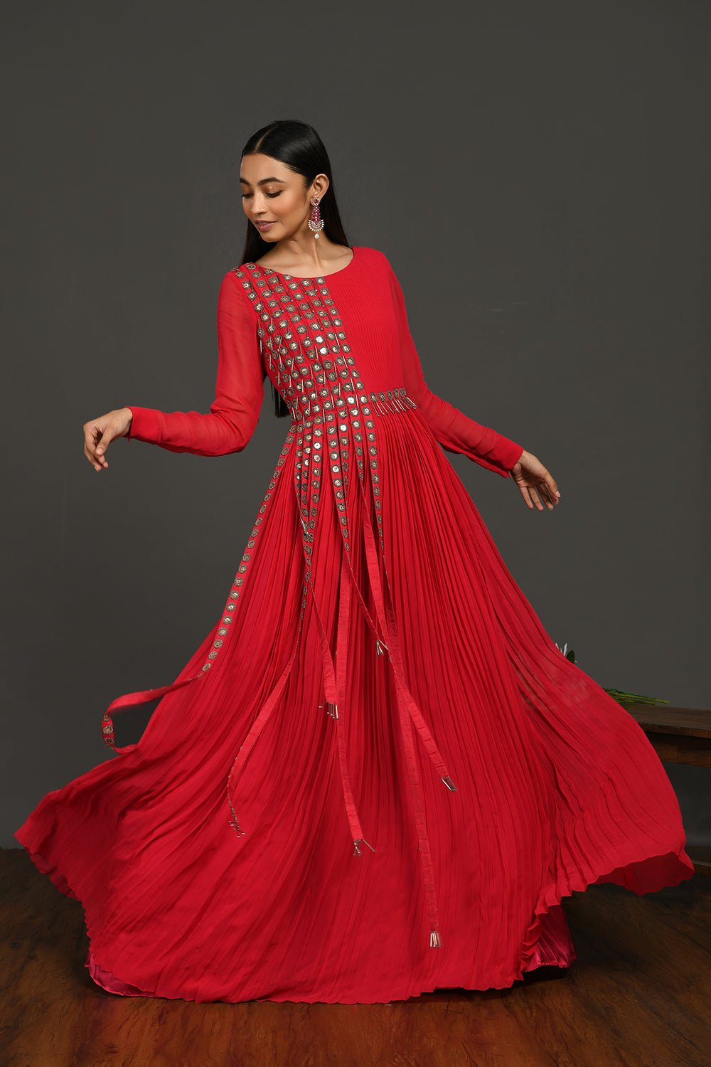 Buy Fancy Fabric Designer Gown Online : 140224 -